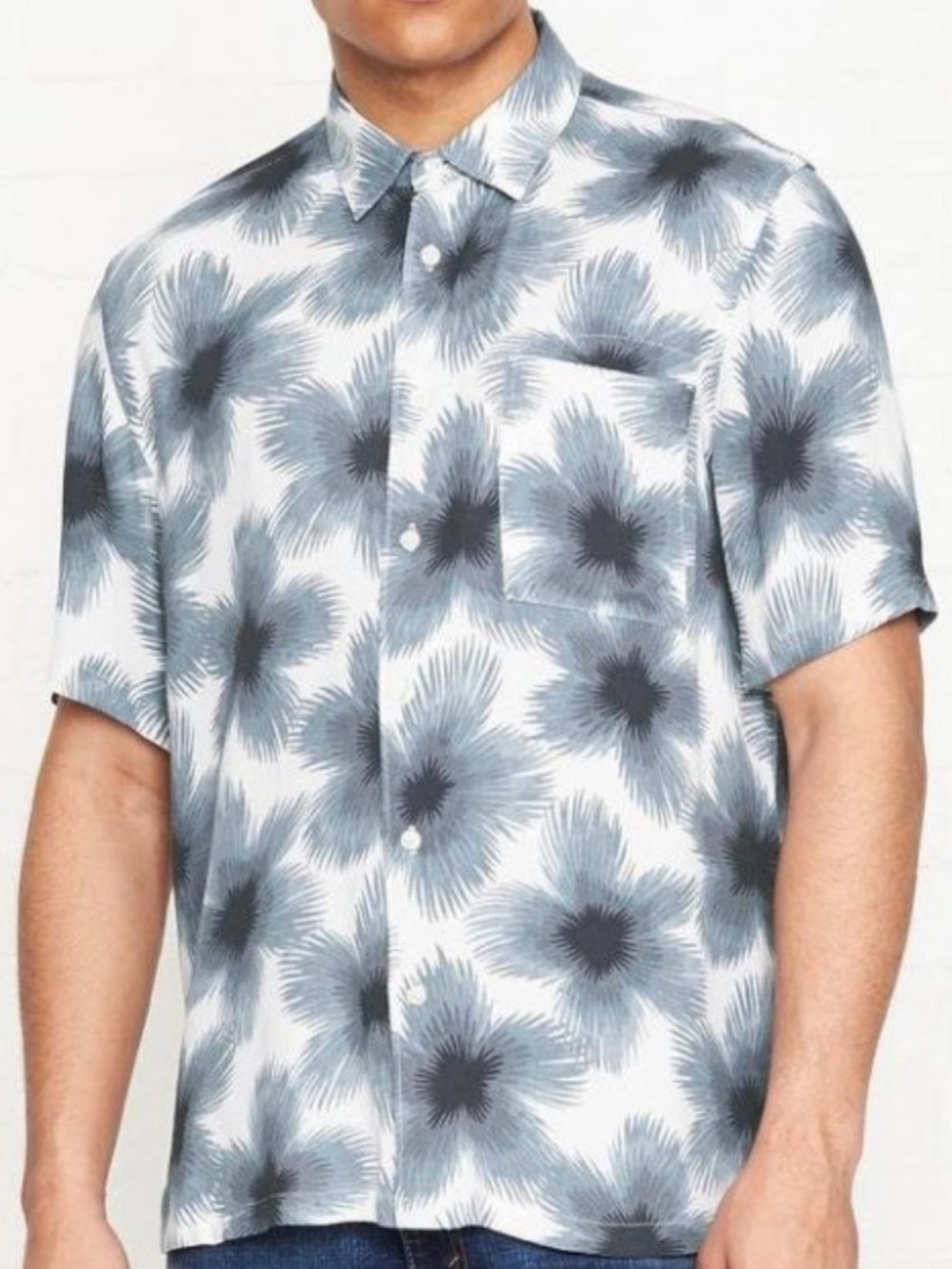 NWT Levi's Made & Crafted Floral Camp Shirt Premium Collection 5 XXL MSRP $228